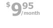 $9.95 Web Hosting.