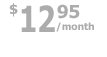 $12.95 Web Hosting.
