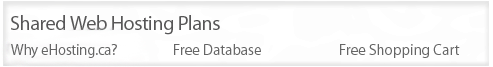 Canada Web Hosting. $1.95